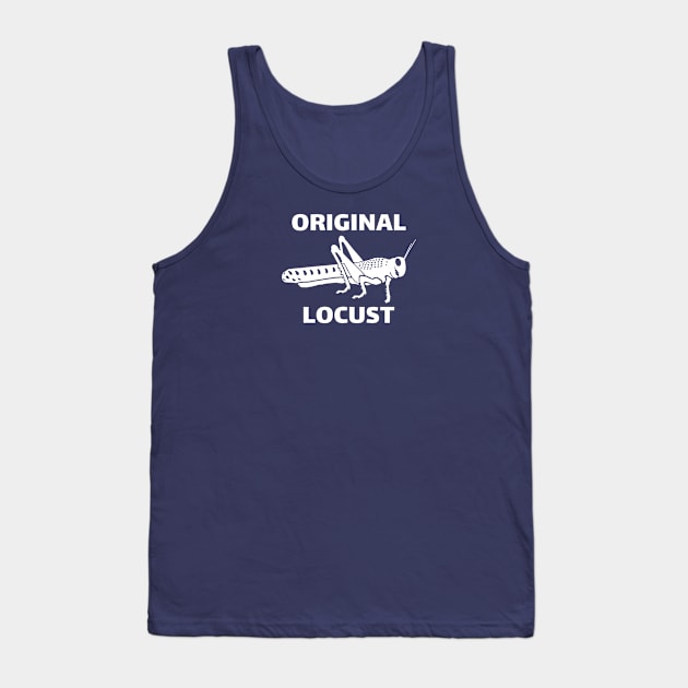 Bootleg Parody Brand "LOCUST" JOKE Tank Top by SPACE ART & NATURE SHIRTS 